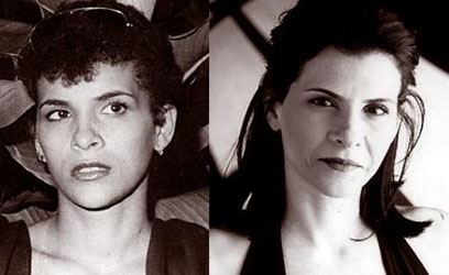 Marina em dois momentos: em 1982 e 1997